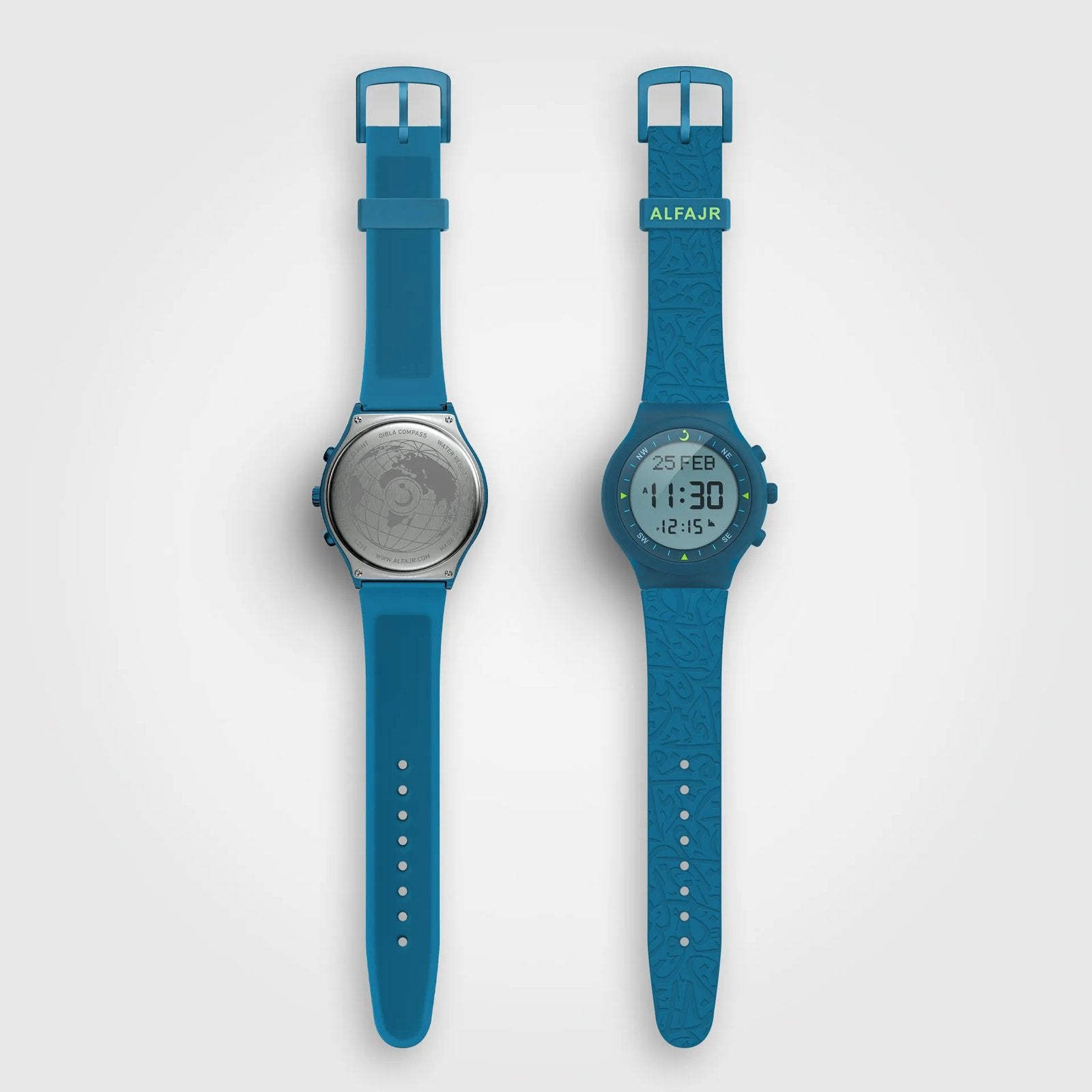 Al Fajr Lady Sport Watch WY-16 — Turquoise