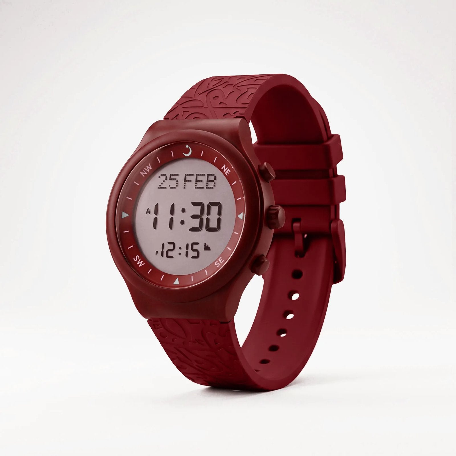 Al Fajr Sport Watch WY-16 — Red