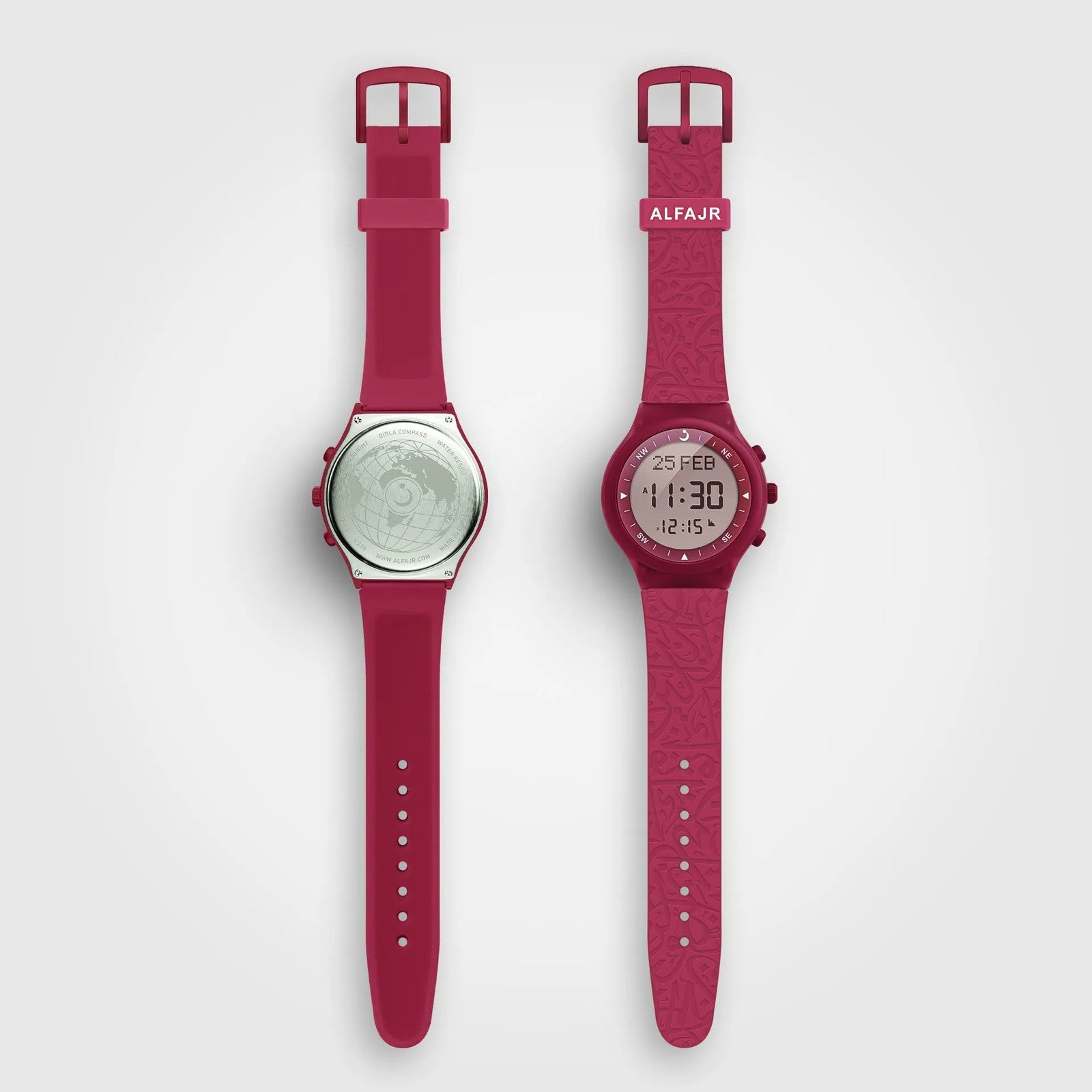 Al Fajr Lady Sport Watch WY-16 Pink