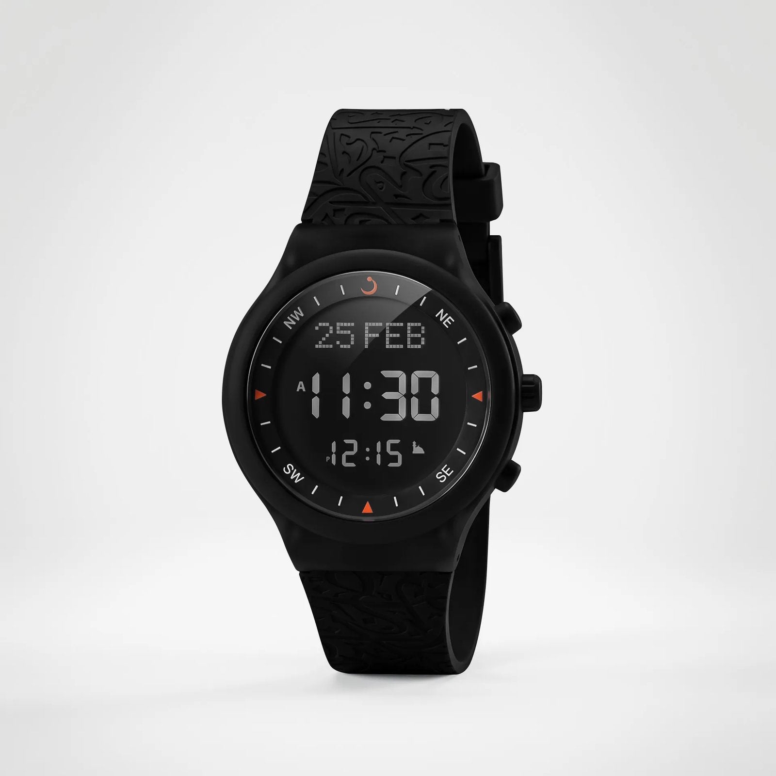 Al Fajr Sport Watch WY-16 — Black