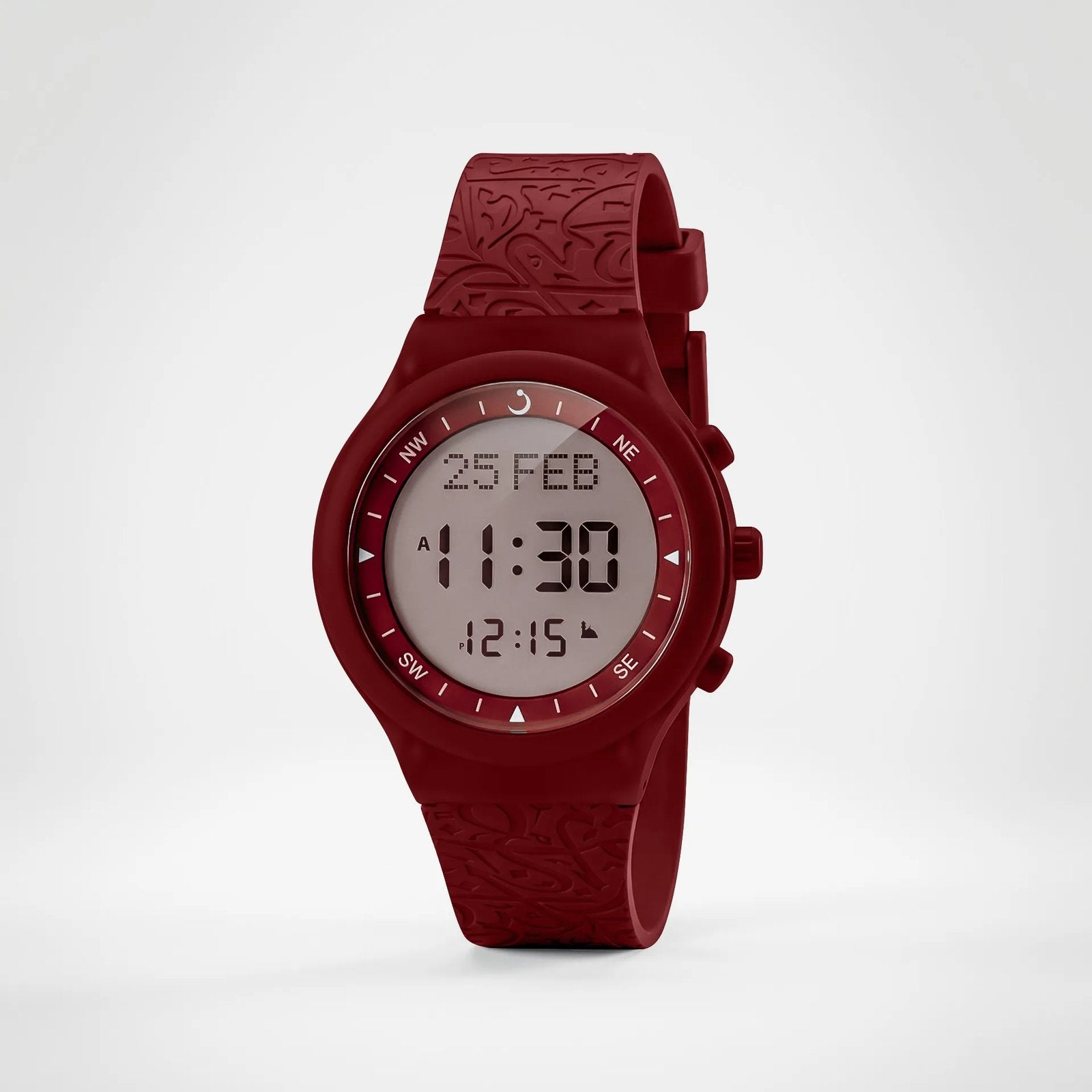 Al Fajr Sport Watch WY-16 — Red