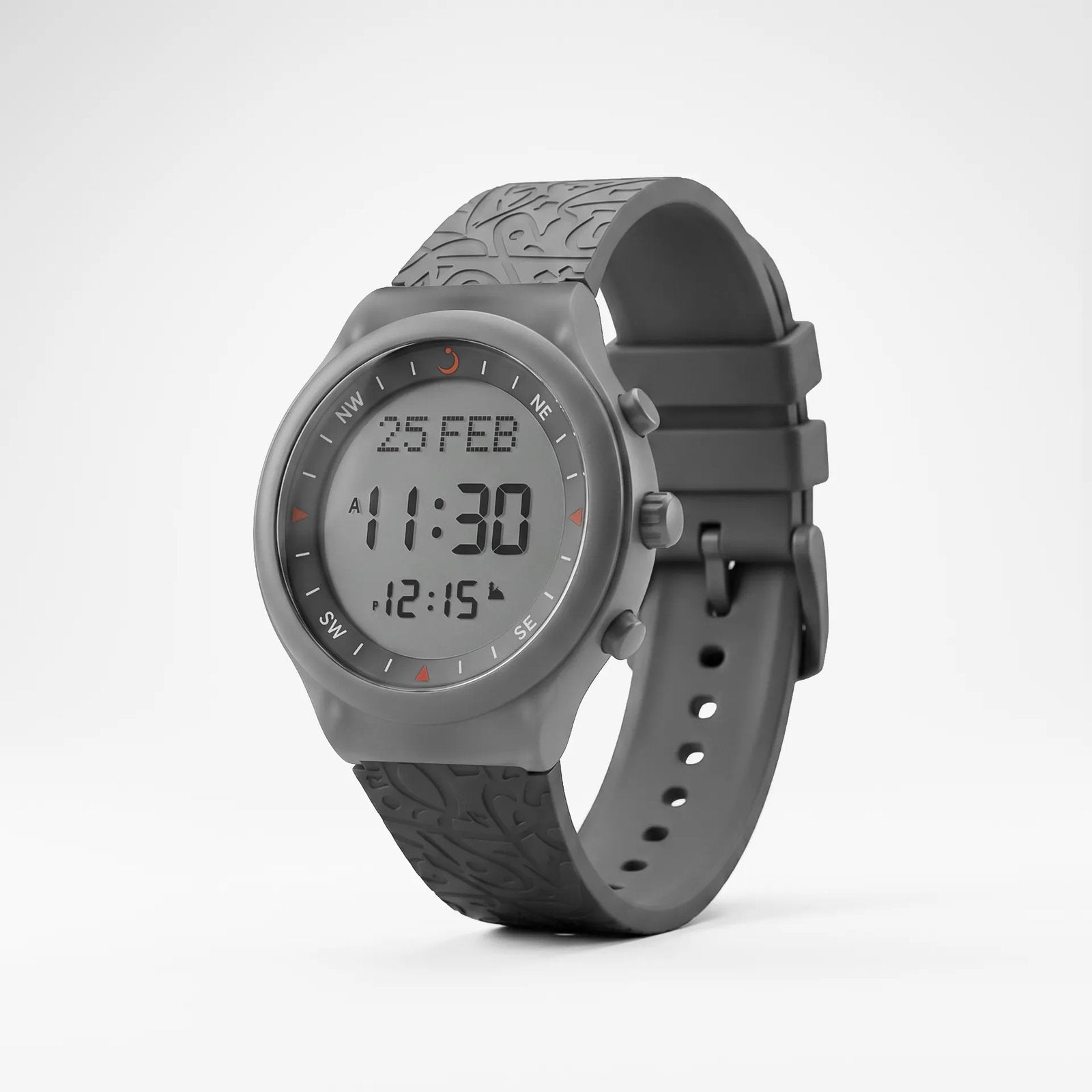 Al Fajr Sport Watch WY-16 — Gray
