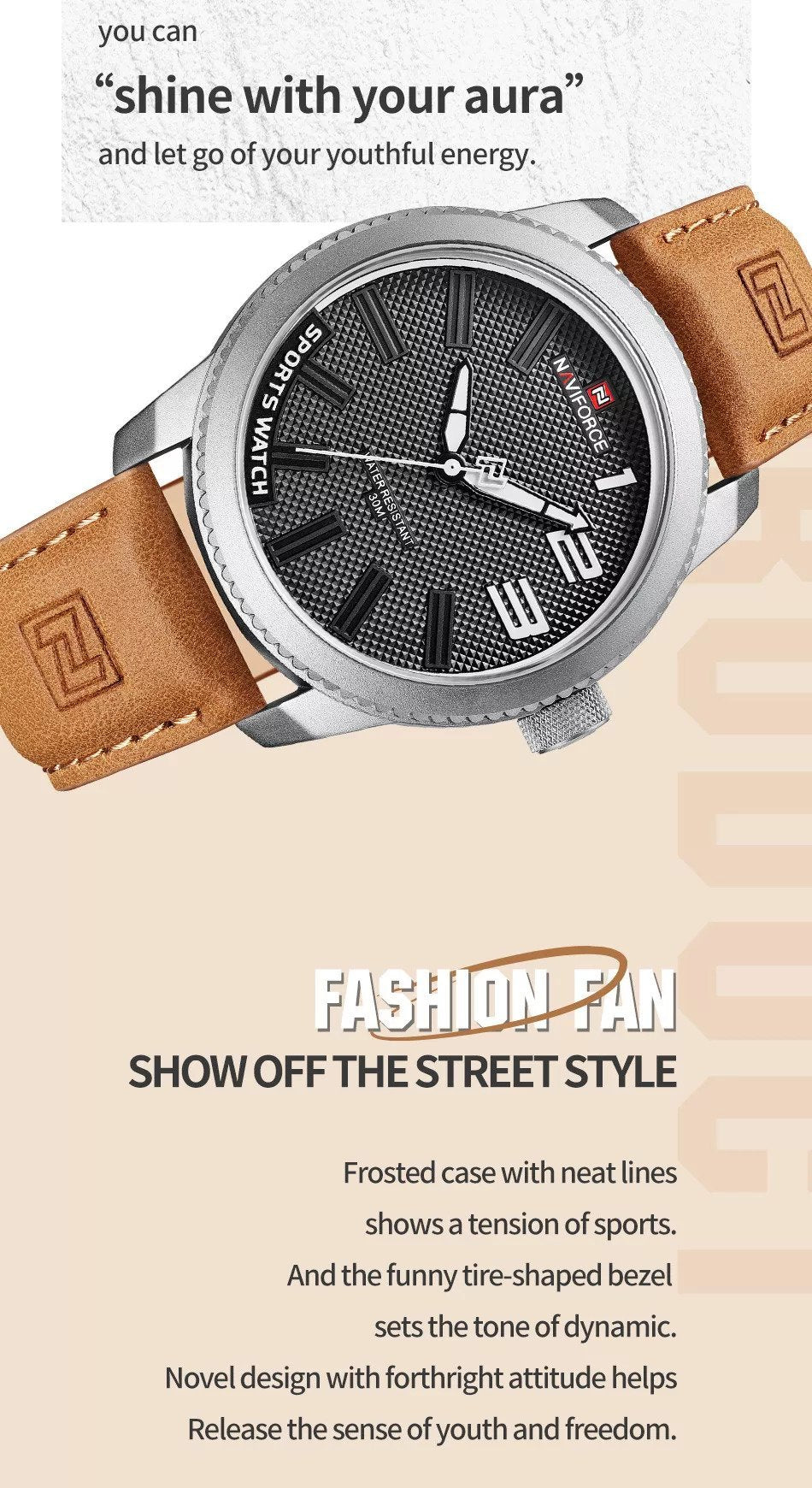Naviforce NF9202 Grandel Men Watch