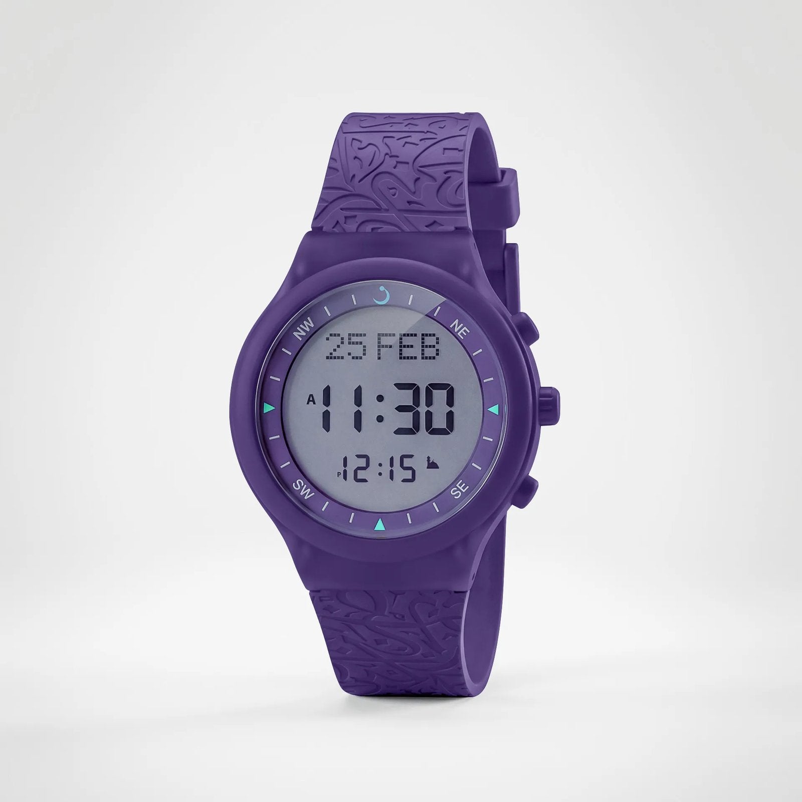 Al Fajr Lady Sport Watch WY-16 — Purple