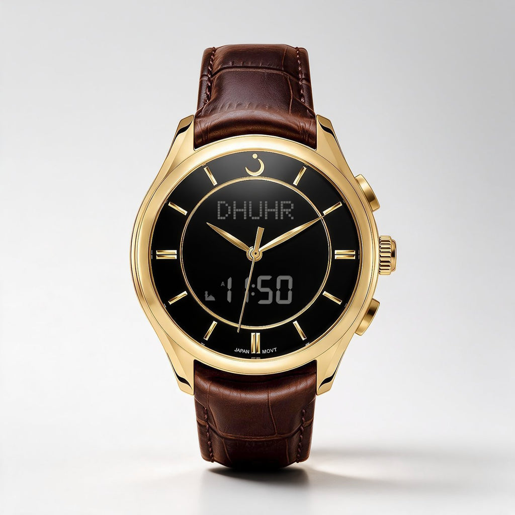 Al Fajr Premier 360 Leather Gold