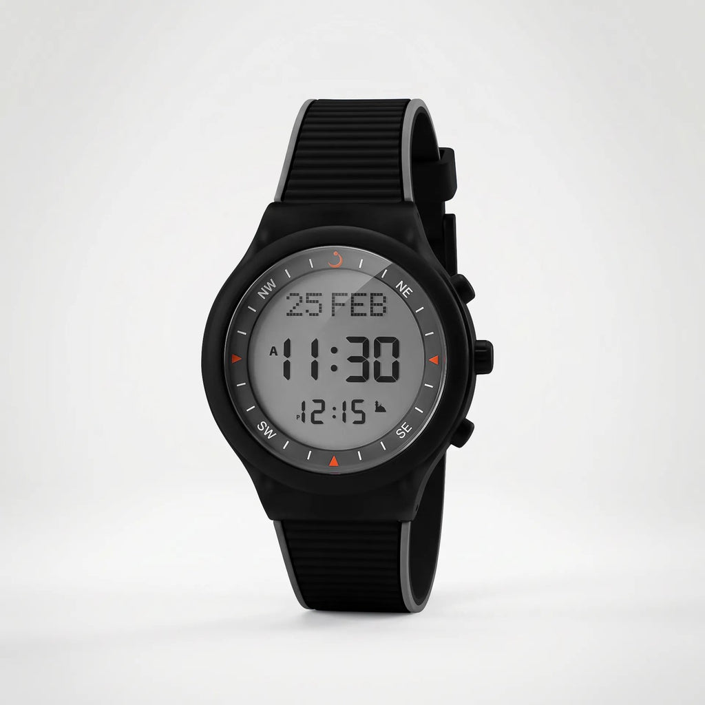 Al Fajr Club Watch WY-16 — Black/Gray