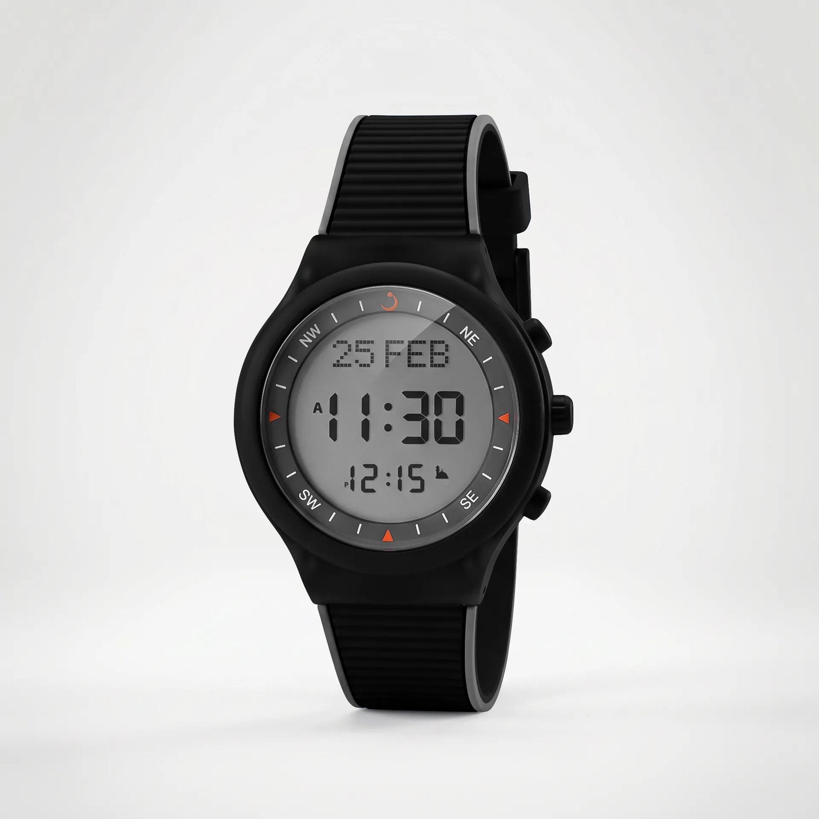 Al Fajr Club Watch WY-16 — Black/Gray