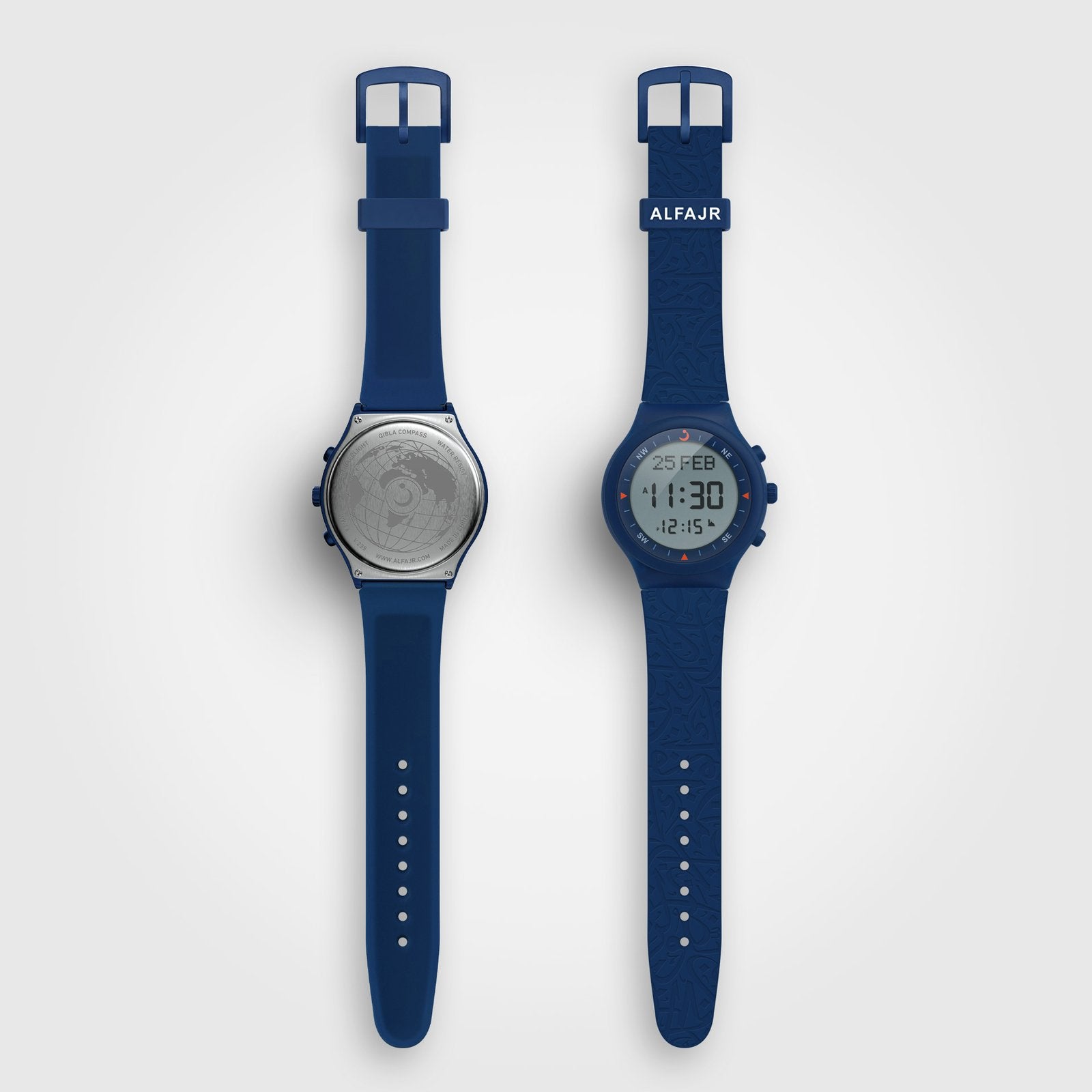 Al Fajr Sport Watch WY-16 — Blue
