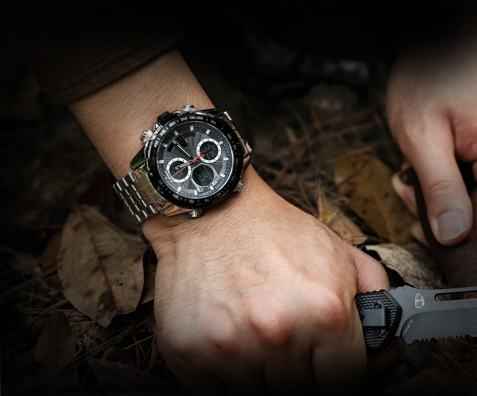 Naviforce NF9197 Dual Time Exclusive Edition