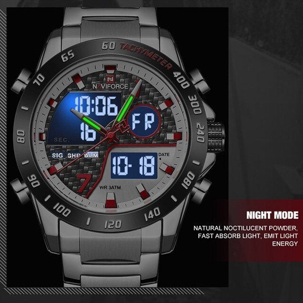 Naviforce NF9171 Dual Time Edition