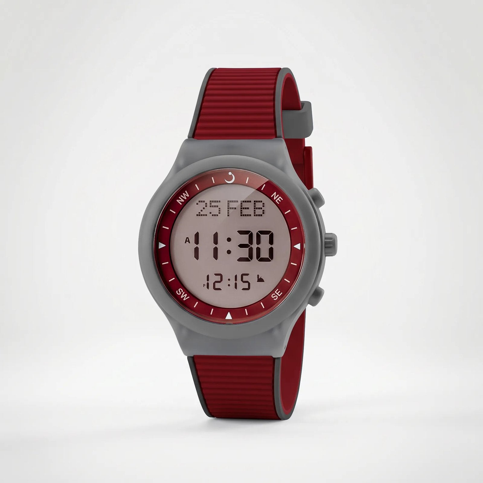 Al Fajr Club Watch WY-16 — Red/Gray