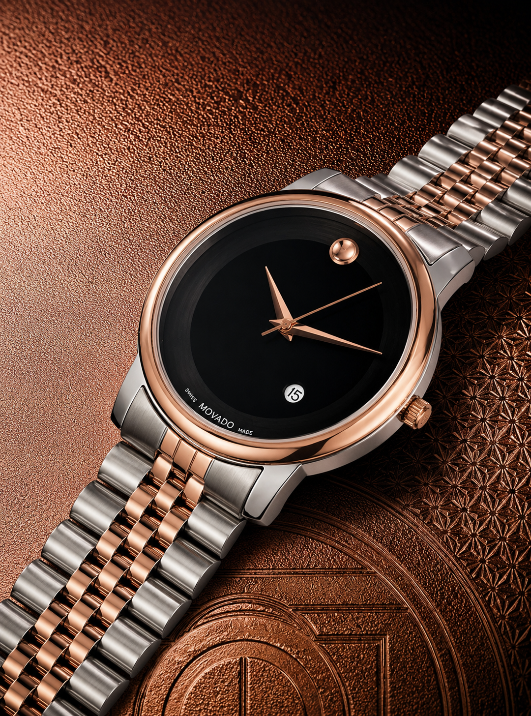 SaKa Heritage — Quartz Date Watch, Stainless Steel