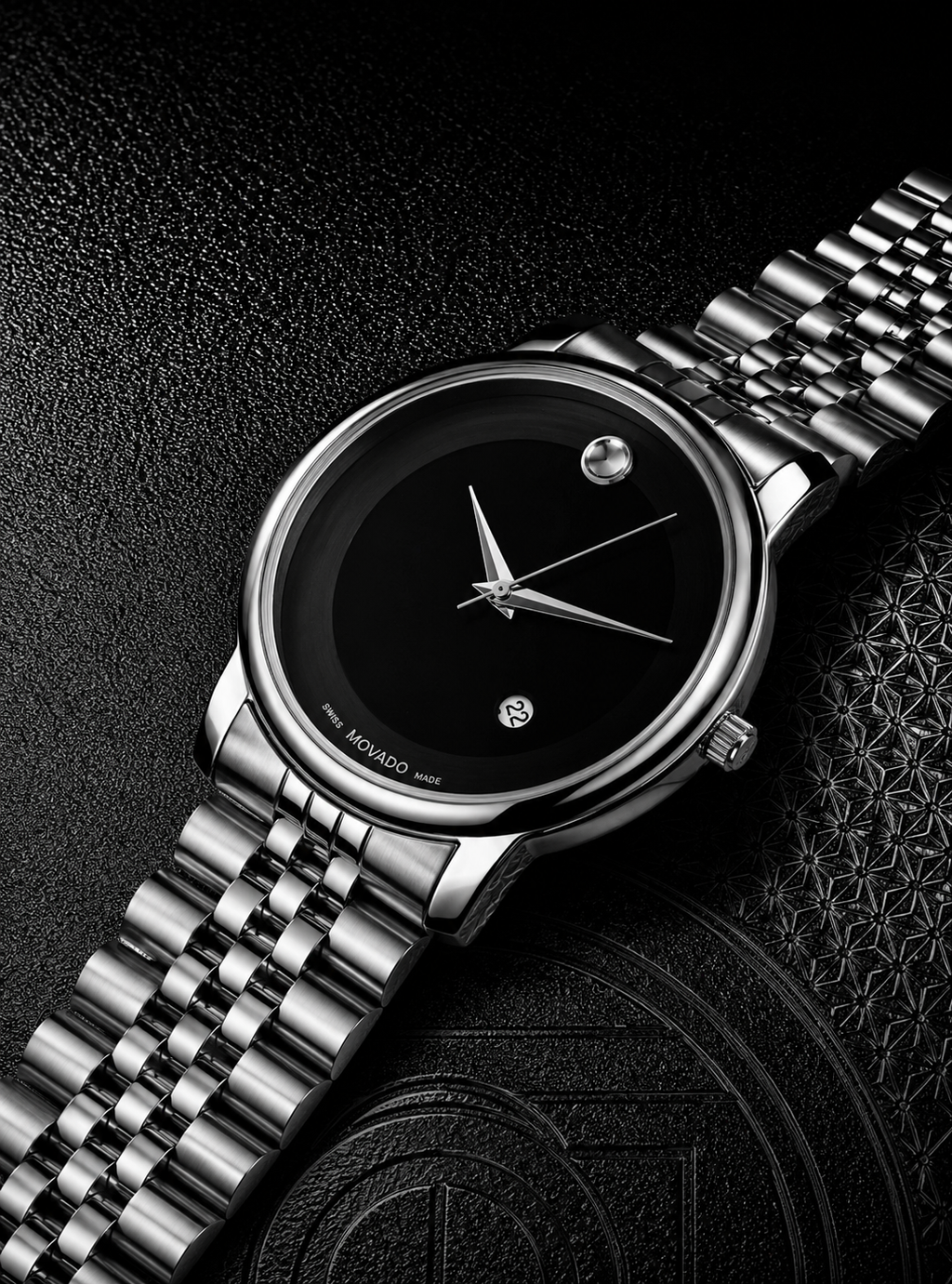 SaKa Heritage — Quartz Date Watch, Stainless Steel