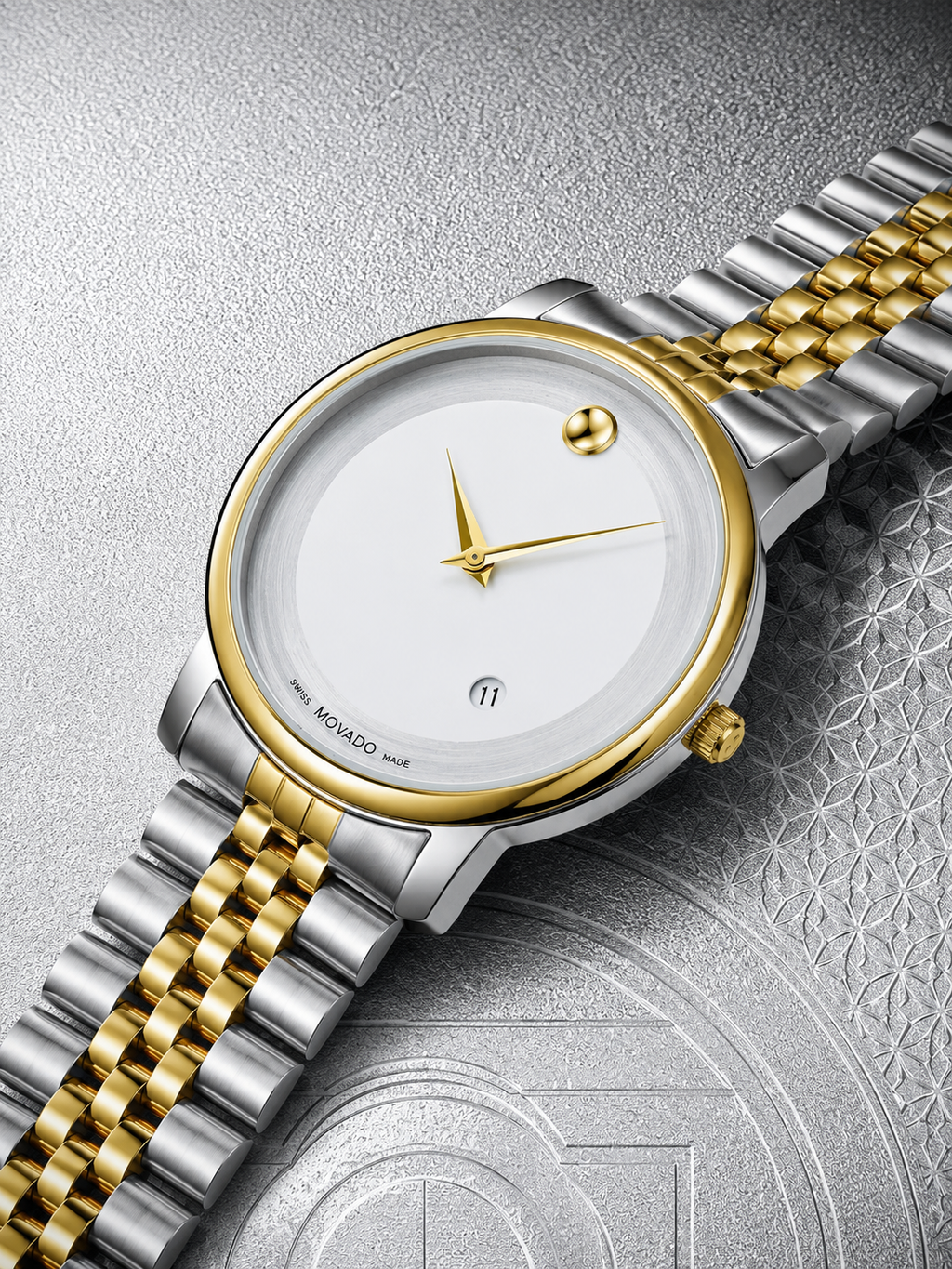 SaKa Heritage — Quartz Date Watch, Stainless Steel