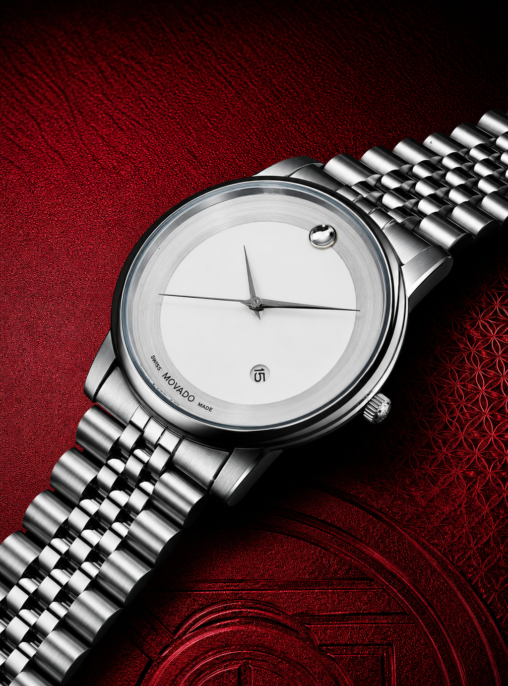 SaKa Heritage — Quartz Date Watch, Stainless Steel