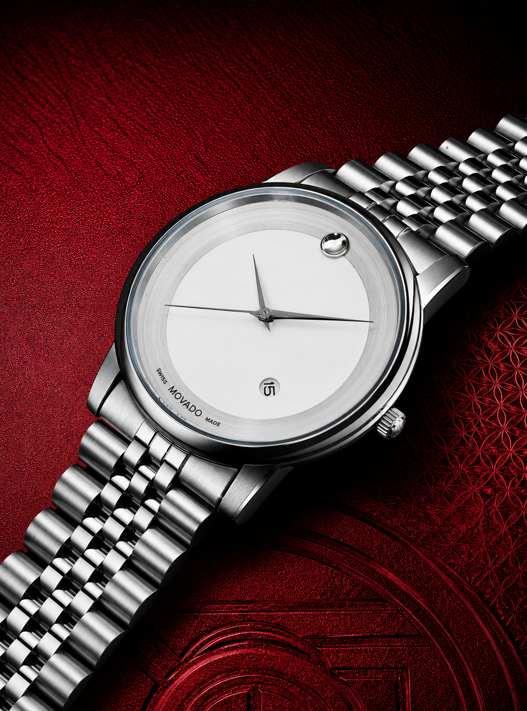 SaKa Heritage — Quartz Date Watch, Stainless Steel