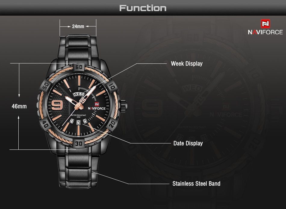 Naviforce NF9117 Day and Date Edition III
