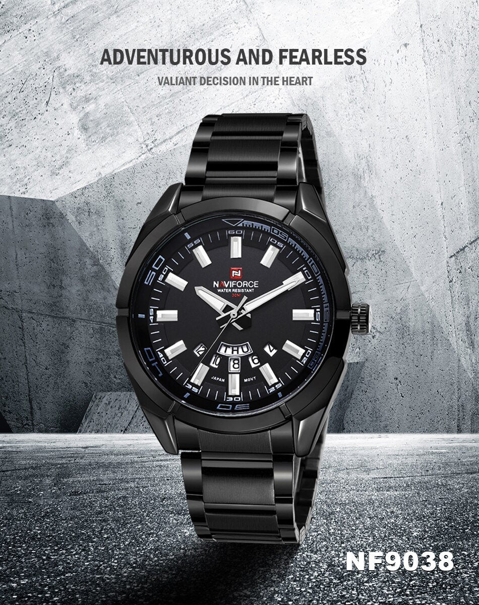 Naviforce NF9038 Day And Date Edition