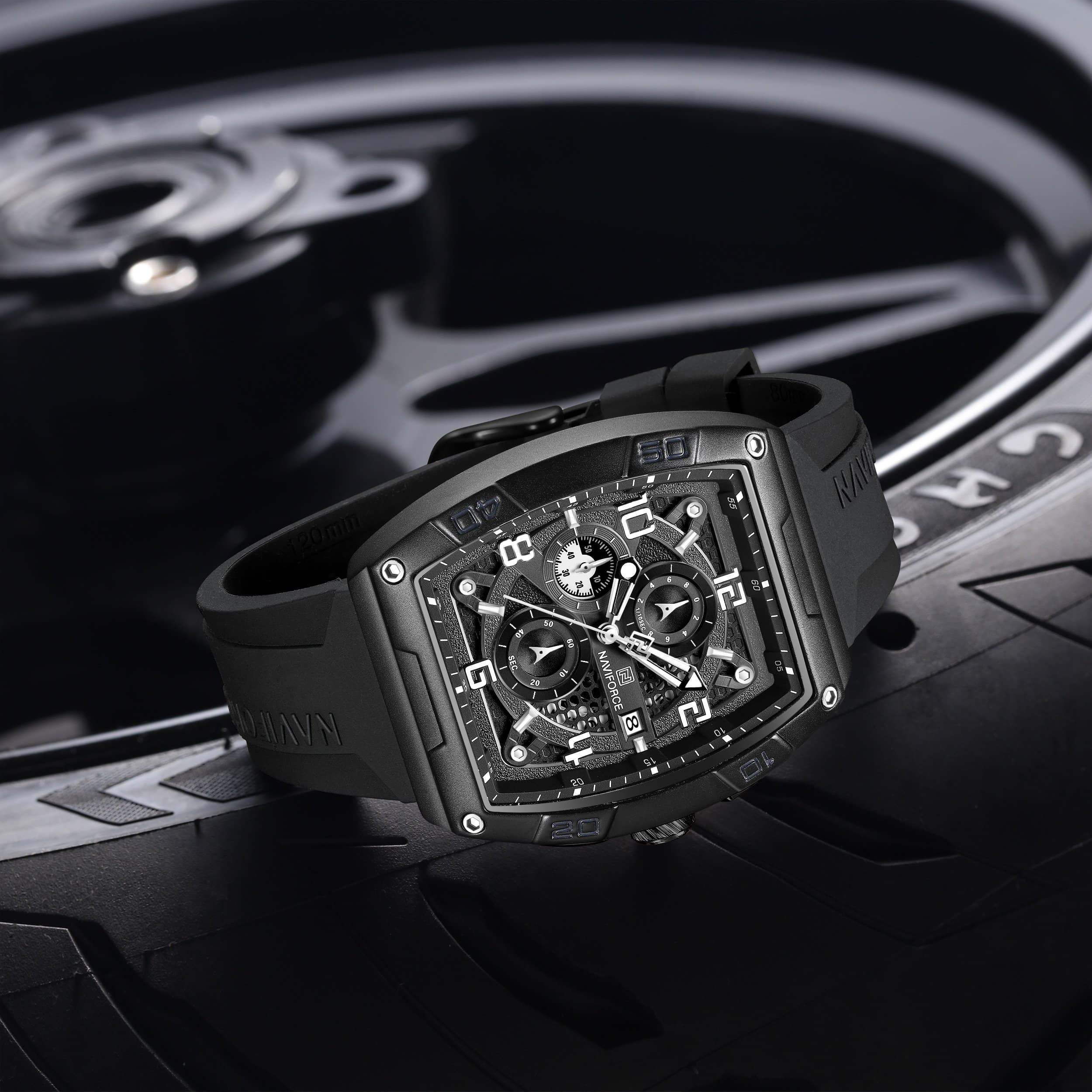 Naviforce NF8052 Precision Square Watch