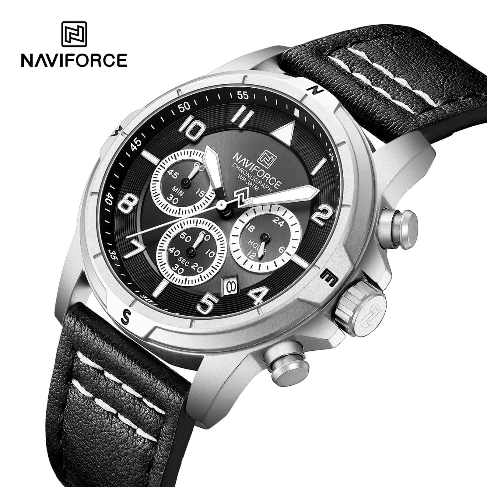 Naviforce NF8077 Expedition Leather