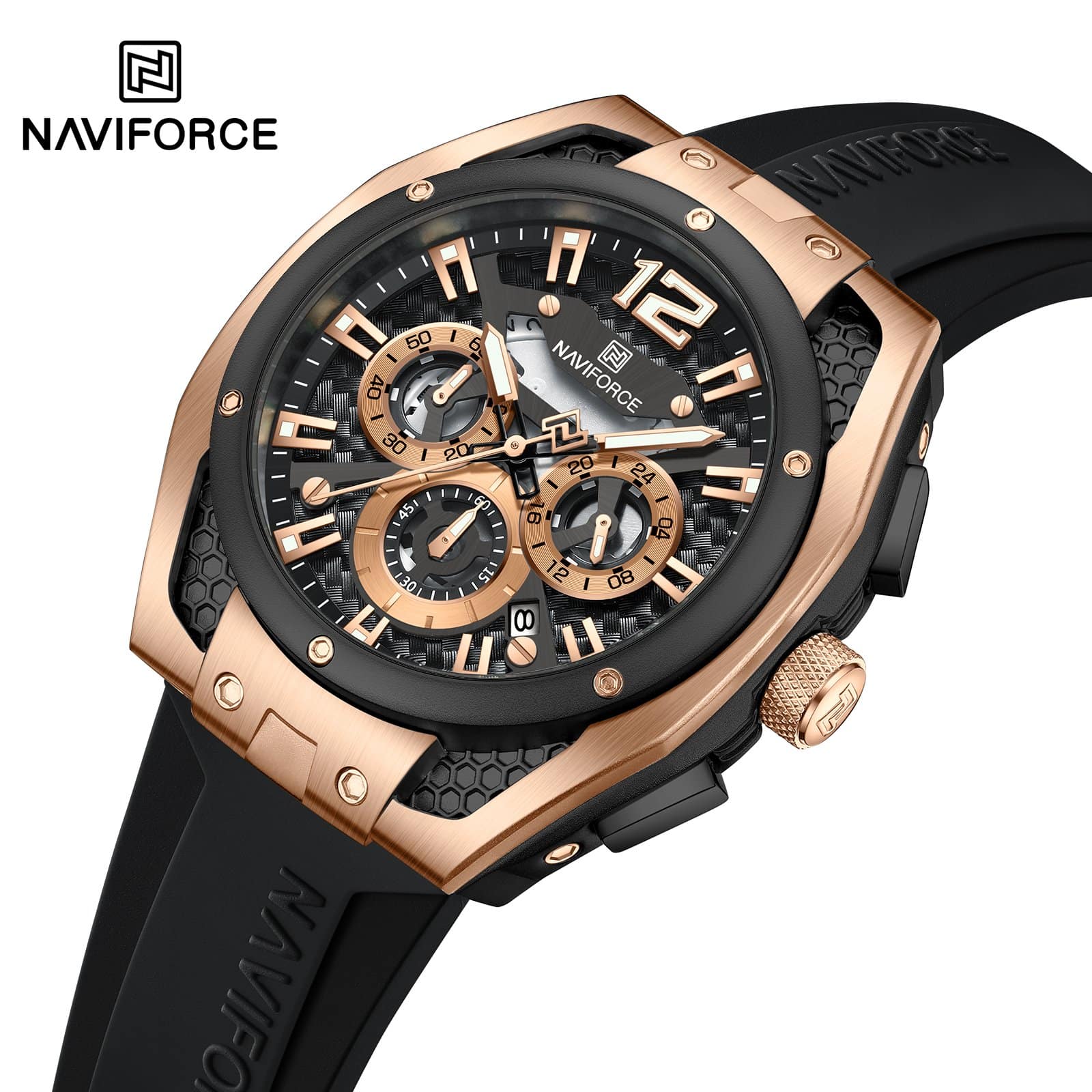 Naviforce NF-8063 Edge Chronograph