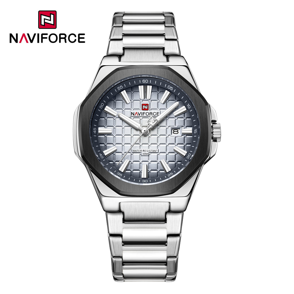 Naviforce NF-9258 Signature Textured Date