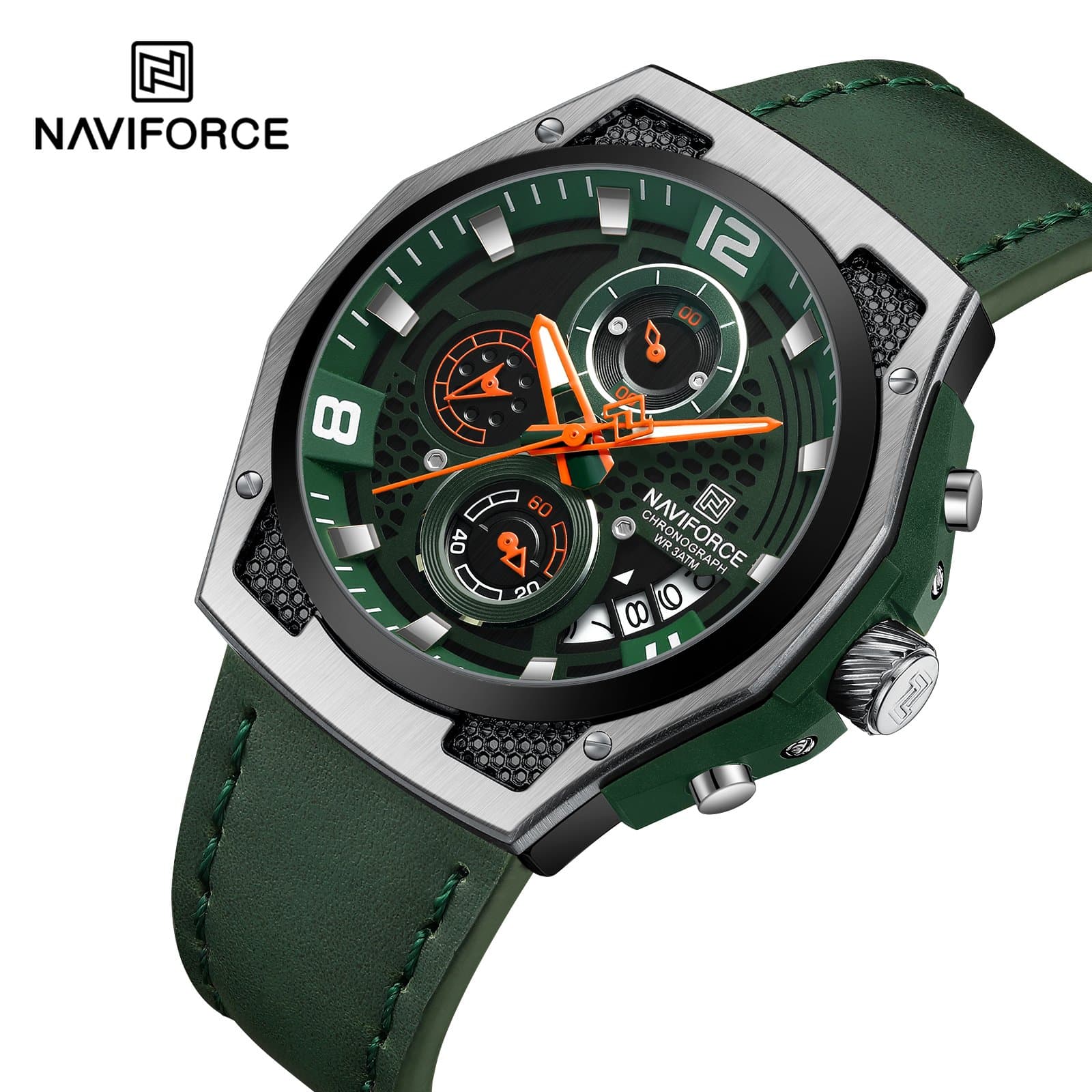 Naviforce NF8051 LeatherX Watch