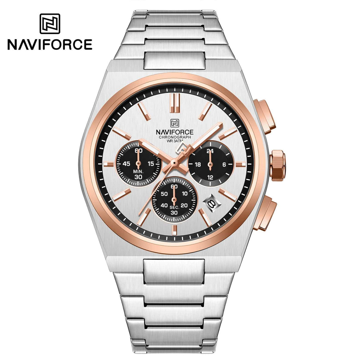 Naviforce NF8048 Bond Chrono For Men