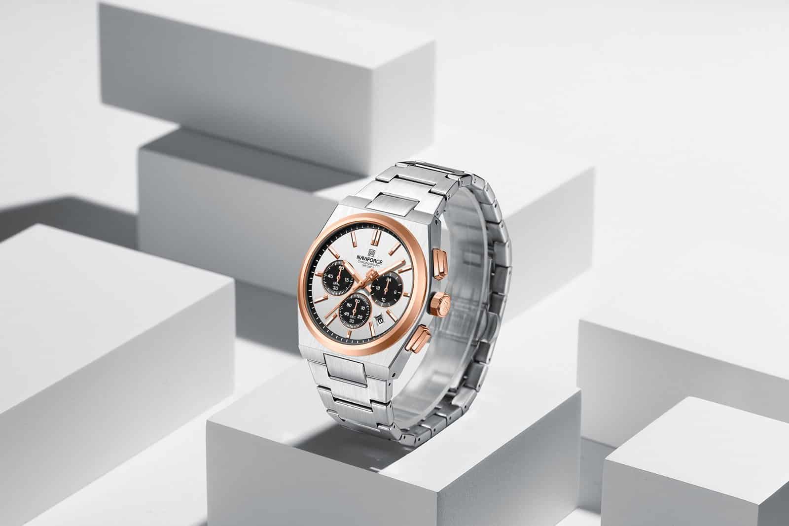 Naviforce NF8048 Bond Chrono For Men