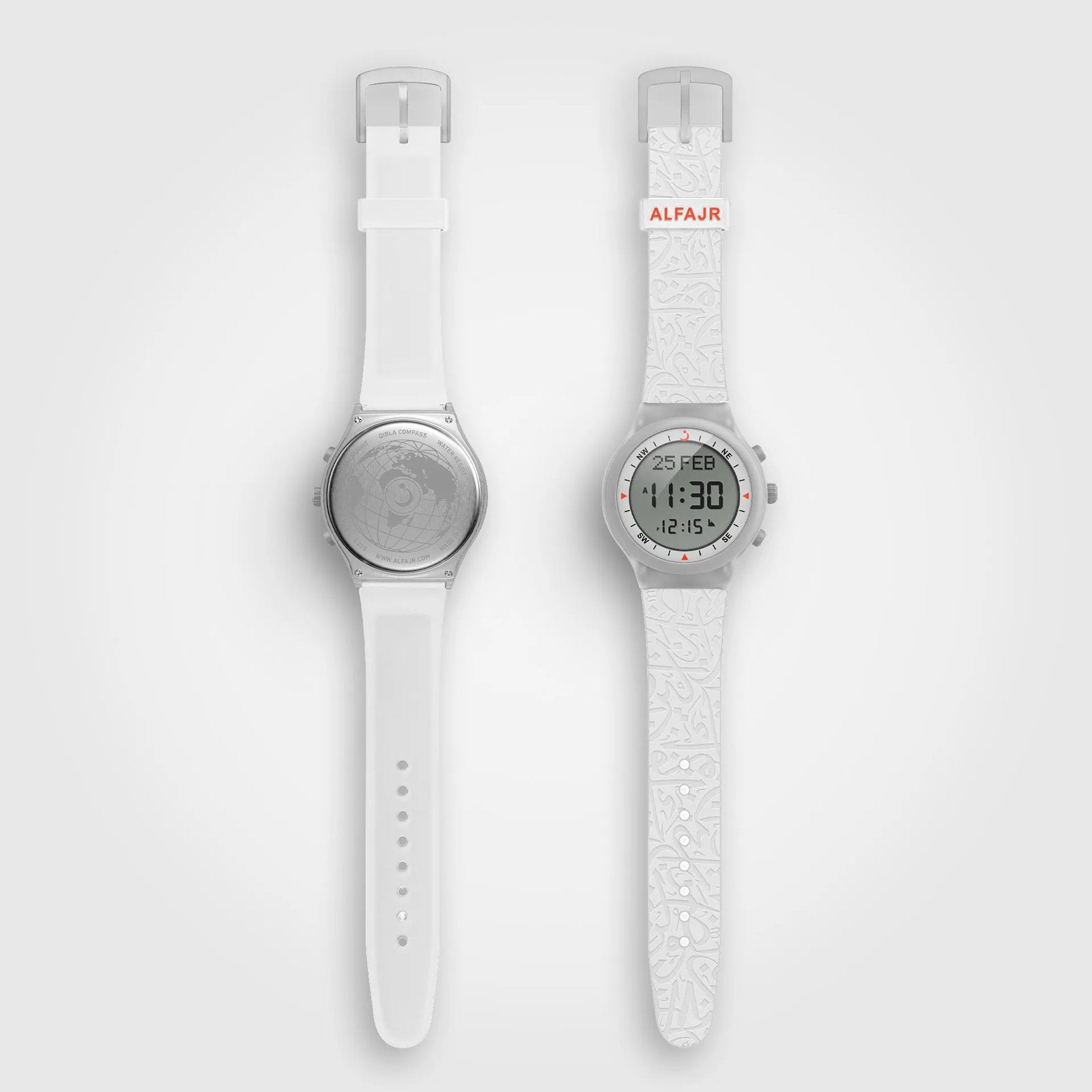 Al Fajr Sport Watch WY-16 — White