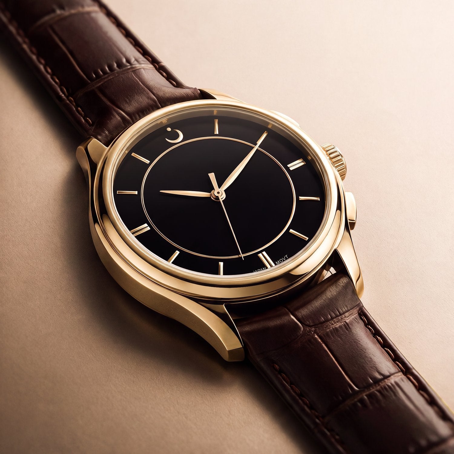 Al Fajr Premier 360 Leather Gold