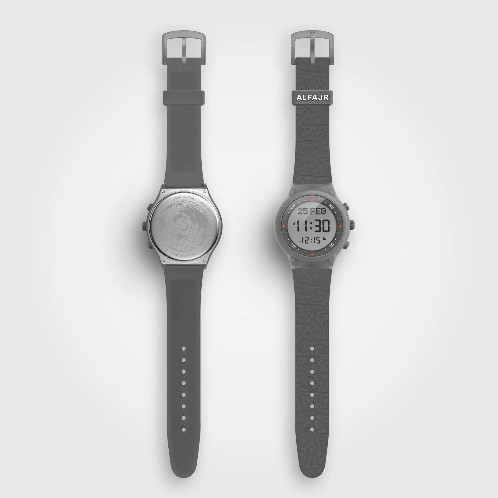 Al Fajr Sport Watch WY-16 — Gray