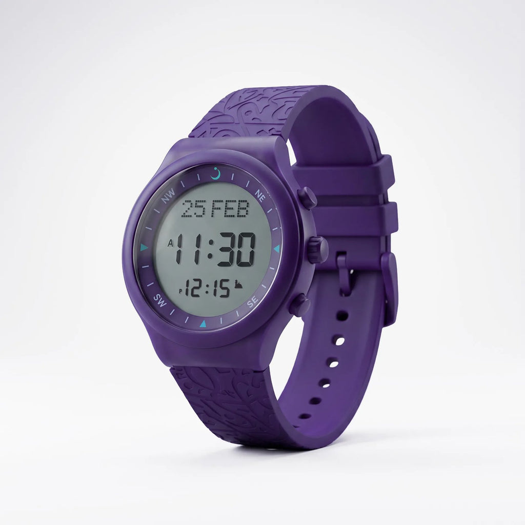 Al Fajr Lady Sport Watch WY-16 — Purple
