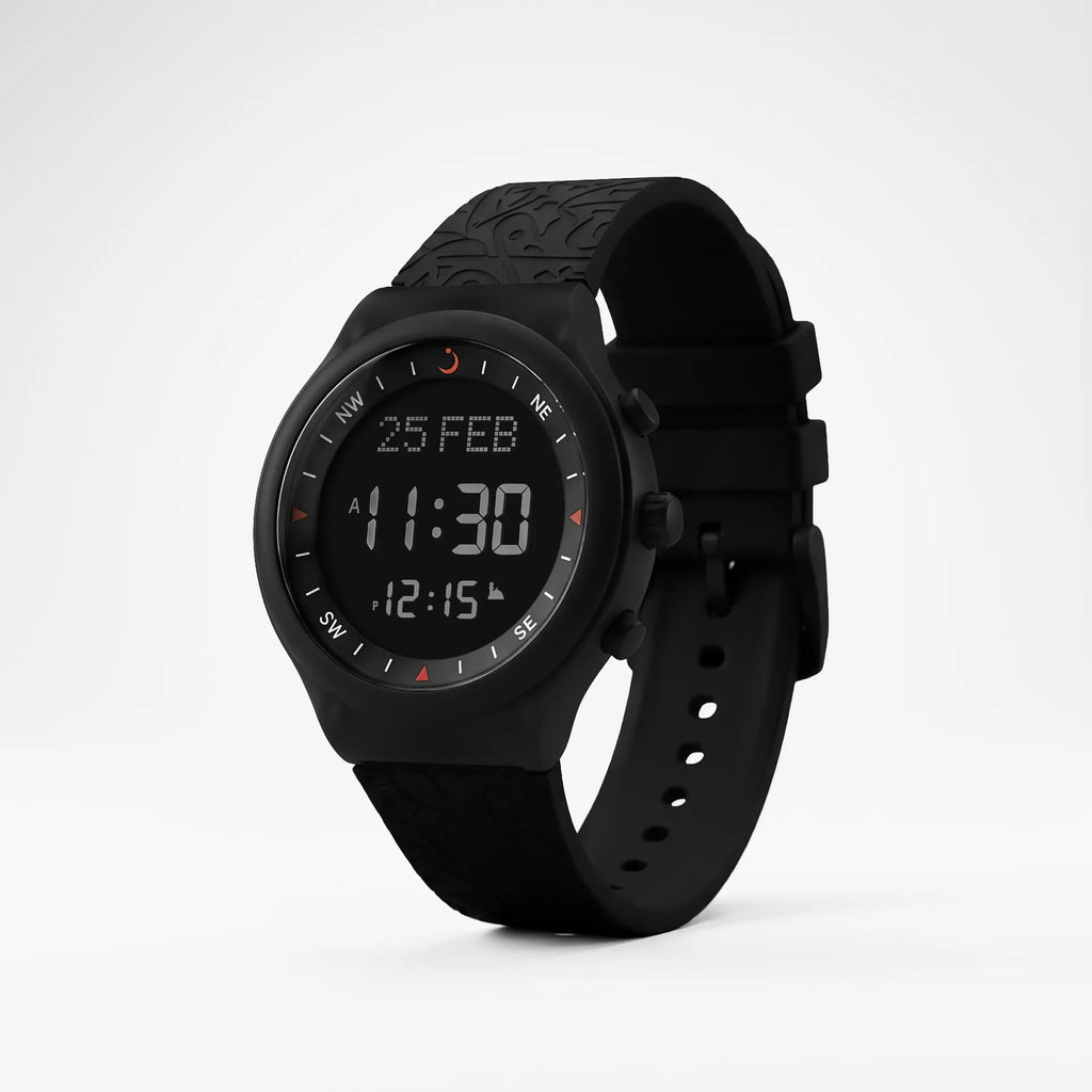 Al Fajr Sport Watch WY-16 — Black
