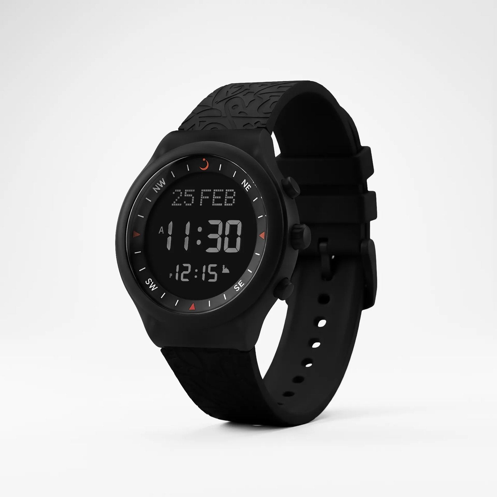 Al Fajr Sport Watch WY-16 — Black