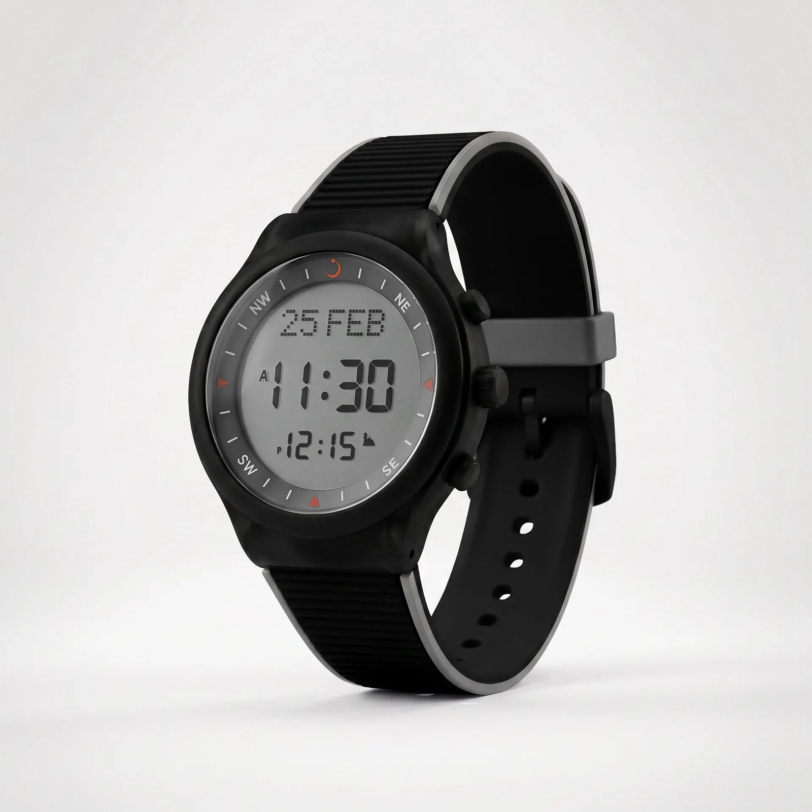Al Fajr Club Watch WY-16 — Black/Gray