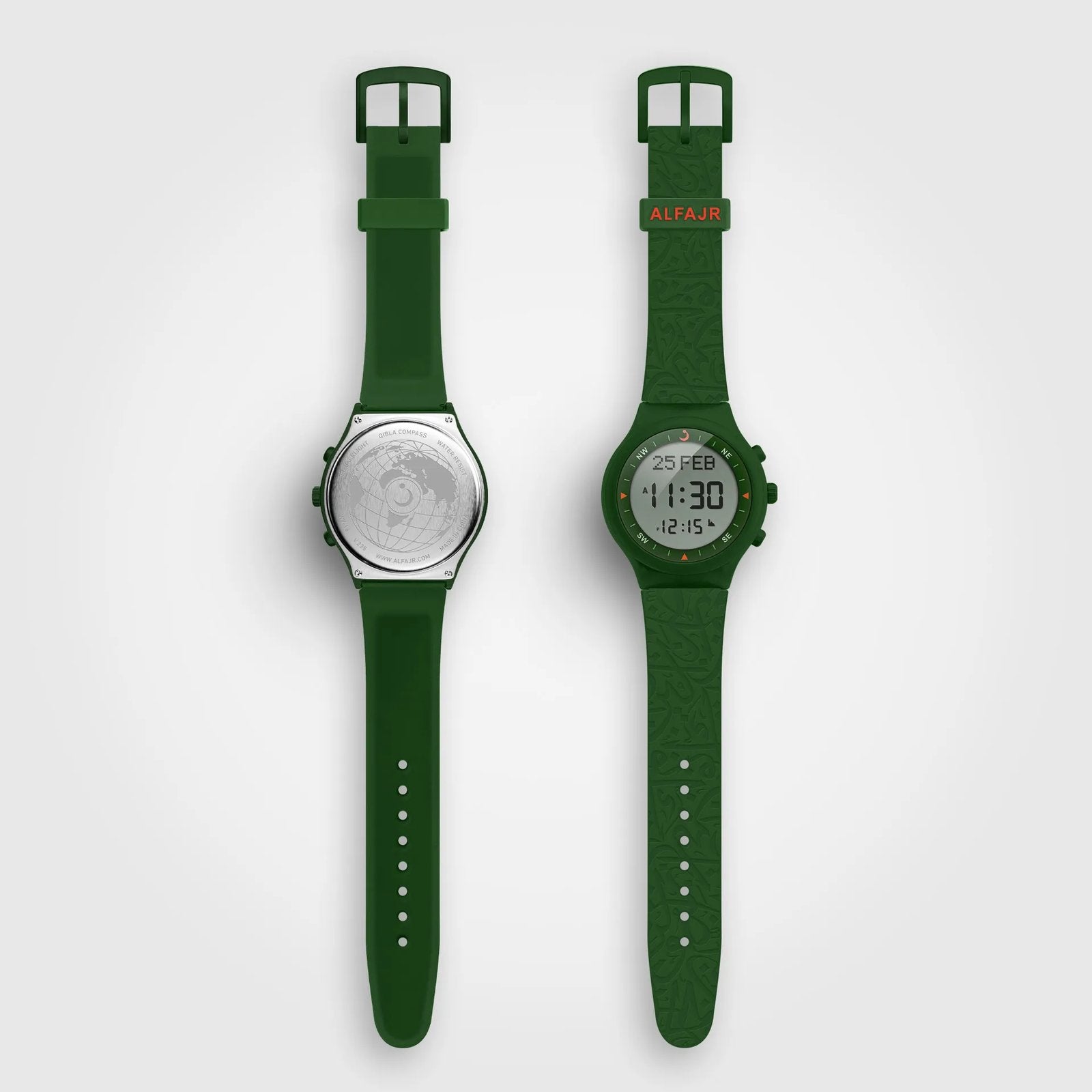 Al Fajr Sport Watch WY-16 — Green